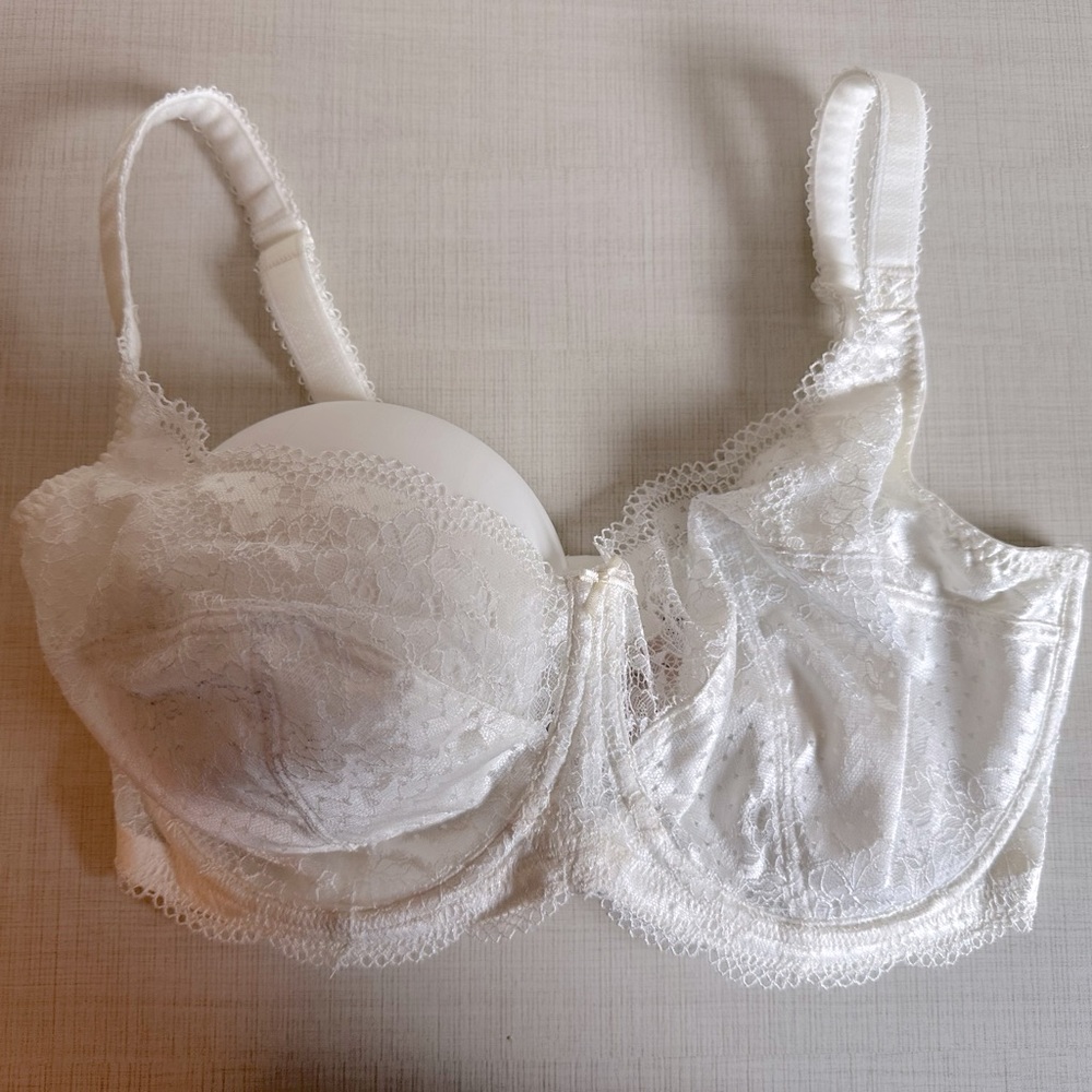 Panache Clara Bra UK 34GG / US 34J in White
